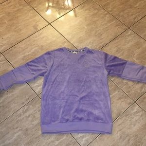 NWT Victoria’s Secret Velour Sweatshirt - Small